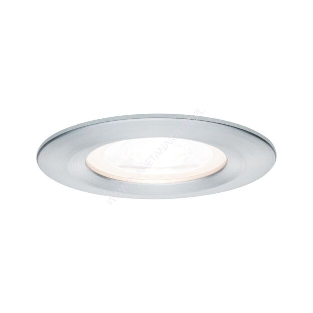 Oprawa do wbudowania NOVA COIN LED DIM stała GU10 max.35W 78mm 230V aluminium