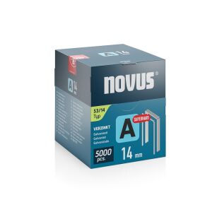 Zszywki typ A 53/14 NOVUS super twarde [5000 szt.]