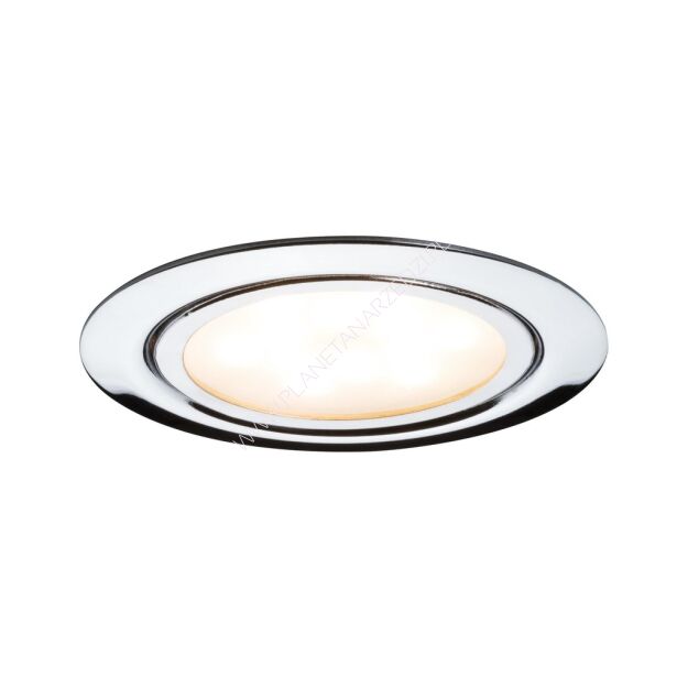 Oprawy meblowe LED 3x4,5W 65mm Chrom