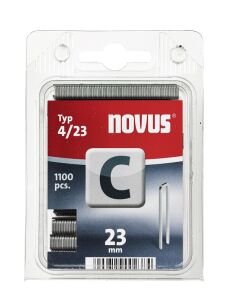 Zszywki typ C 4/23 NOVUS [1100 szt.]