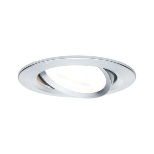 Oprawa do wbudowania NOVA LED wychylna GU10 6.5W 460lm 84mm 2700K IP23 230V aluminium