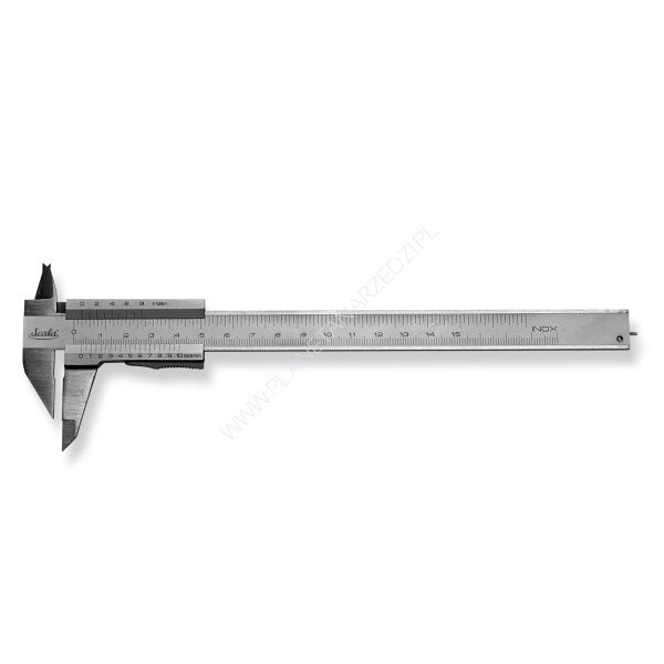 Suwmiarka SCALA 150 mm traserska z blokadą przyciskową