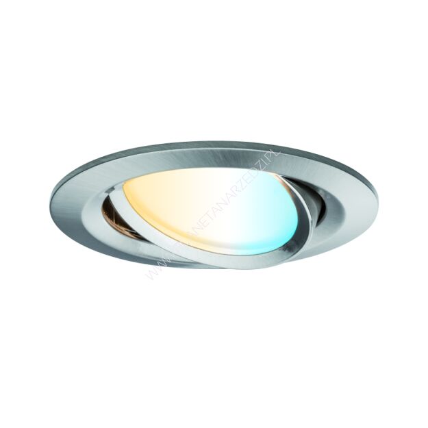 Oprawa do wbudowania NOVA PLUS COIN LED SH Zigbee wychylna 6W 470lm 84mm 2700-6500K IP23 230V szczotkowane żelazo