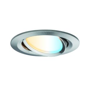 Oprawa do wbudowania NOVA PLUS COIN LED SH Zigbee wychylna 6W 470lm 84mm 2700-6500K IP23 230V szczotkowane żelazo