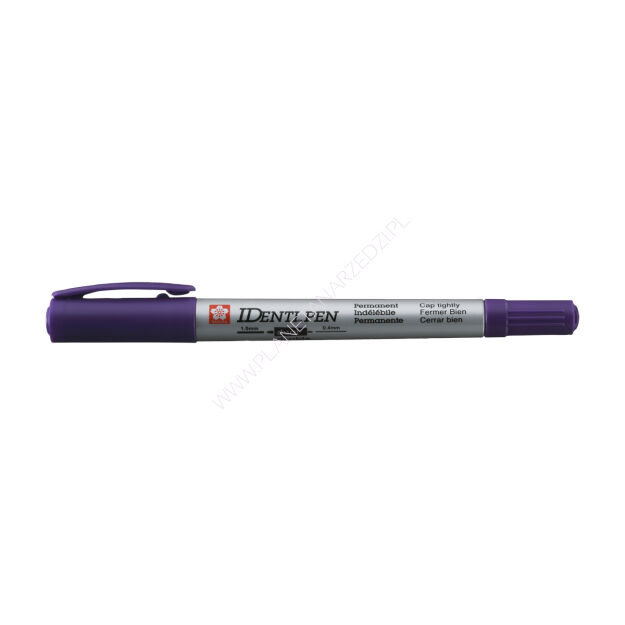 Marker IDenti-Pen Dual Point fioletowy, Sakura