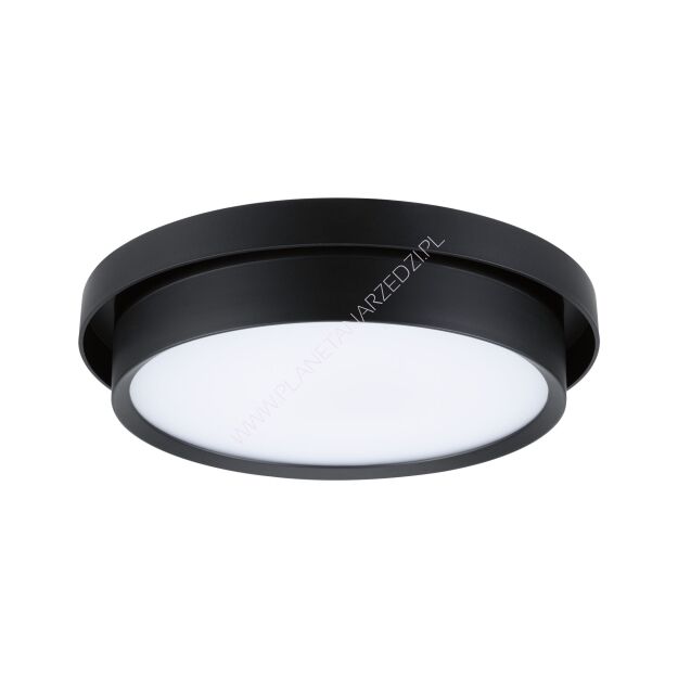 Plafoniera MALIK LED DIM 13.5W 280mm 850lm 2700K IP20 230V czarny matowy / tworzywo sztuczne