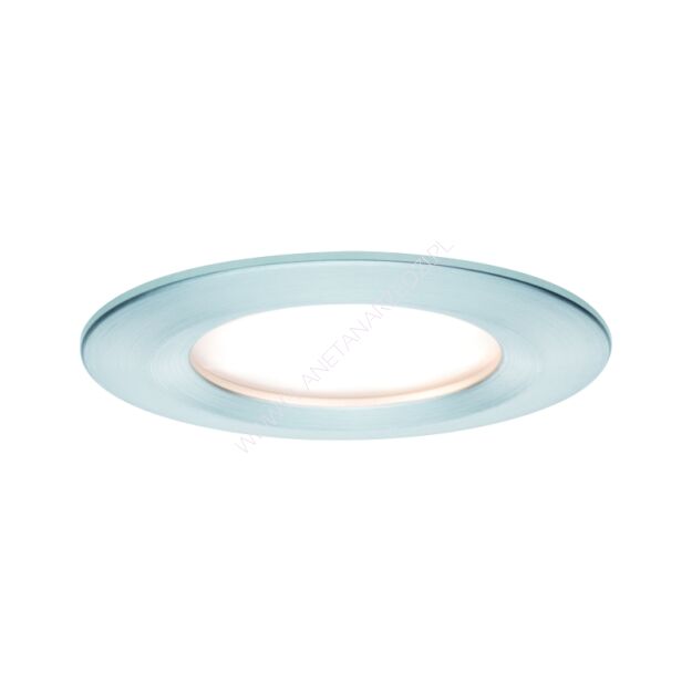 Oprawa do wbudowania NOVA COIN LED DIM stała 6W 470lm 78mm 2700K IP44 230V aluminium