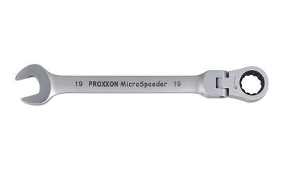 Klucz płasko-oczkowy 19 mm PROXXON MicroSpeeder - z przegubem