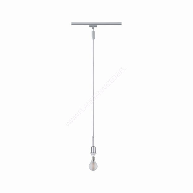 Lampa wisząca na szynoprzewód URail Deco System E14 max.1x20W 135cm 230V chromy matowy / metal