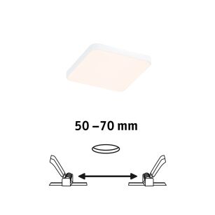 Panlel podtynkowy Veluna VariFit Edge 90x90mm 3000K 6W biały 230V