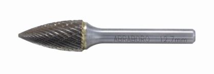 Frez do metalu ABRABORO Typ G, 12 x 70/25 - szpiczasty TCT