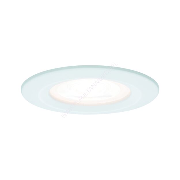 Oprawa do wbudowania NOVA LED DIM stała GU10 6.5W 460lm 78mm 2700K IP44 230V biały mat