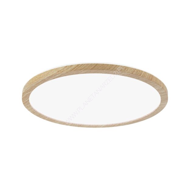 Plafoniera ATRIA Wood Backlight 16W 293mm 1600lm 4000K IP44 230V drewnopodobny / tworzywo sztuczne