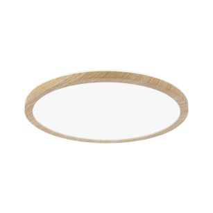 Plafoniera ATRIA Wood Backlight 16W 293mm 1600lm 4000K IP44 230V drewnopodobny / tworzywo sztuczne