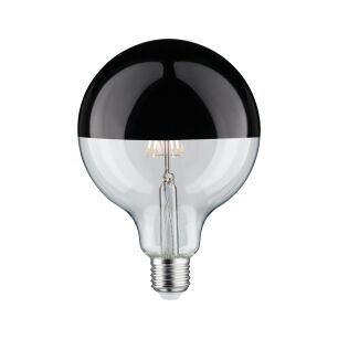 Źródło światła LED G125 zwierciadło 6W 230V 520lm E27 2700K Czarny Chrom ściemniany