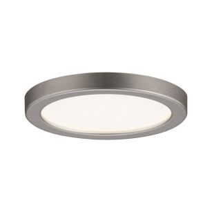 Plafoniera AREO LED 5W 390lm 3000K okrągła 230V satynowy nikiel / tworzywo sztuczne