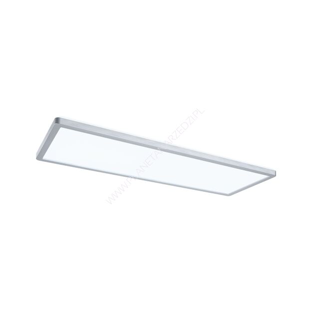 Plafoniera ATRIA SHINE LED Backlight DIM 22W 1800lm 580x200mm 4000K 230V chrom matowy / tworzywo sztuczne