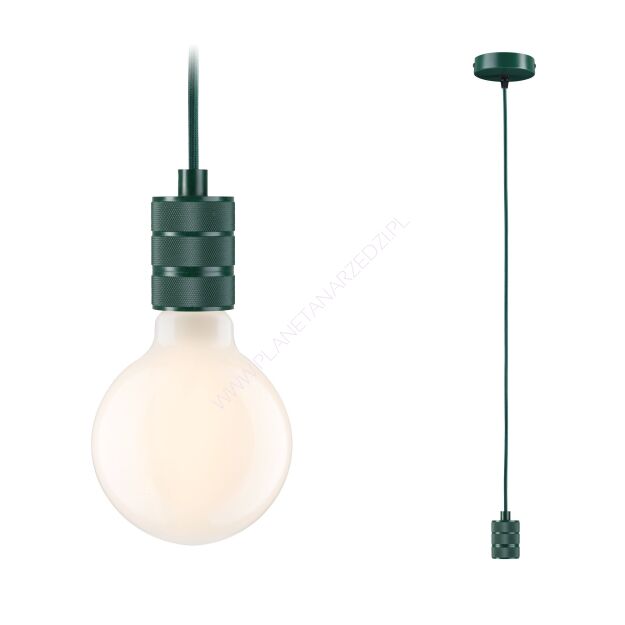 Lampa wisząca TILLA Neordic E27 max. 60W IP20 230V ciemnozielony / metal