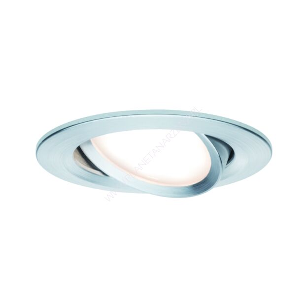 Oprawa do wbudowania NOVA COIN LED DIM wychylna 6W 470lm 84mm 2700K IP23 230V biały mat