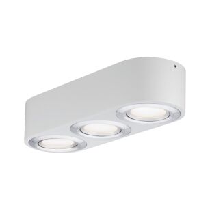 Oprawa sufitowa punktowa ARGUN LED DIM 3x4.2W 3x280lm 3000K 230V biały matowy / aluminium szczotkowane