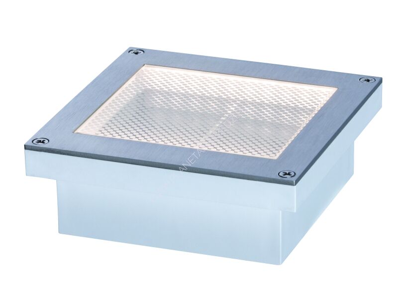 Oprawa wpuszczana ARON LED solar 12lm czujnik zmierzchu 10x10cm 3000K IP67 metal