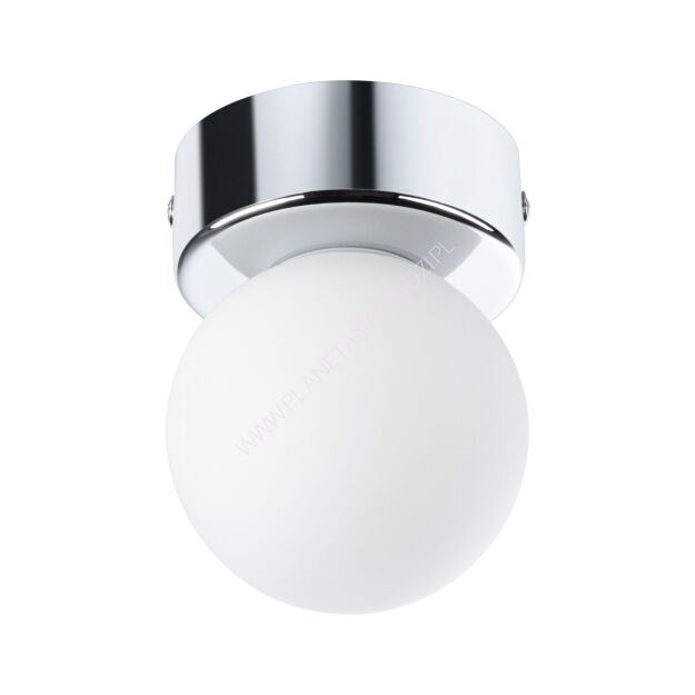 Lampa sufitowa łazienkowa GOVE G9 max.20W IP44 230V chrom satyna / metal