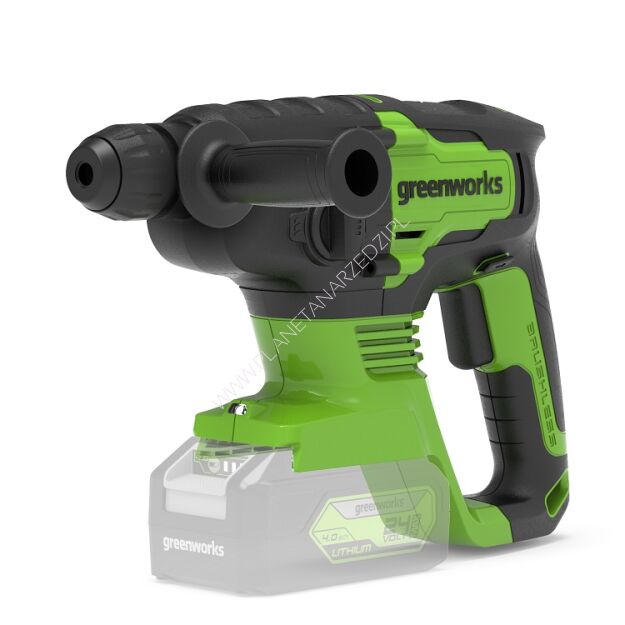 24V młotowiertarka udarowa Greenworks GD24SDS2