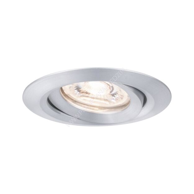 Oprawa do wbudowania NOVA COIN LED Mini wychylna 4W 310lm 65mm 2700K IP23 230V aluminium mat