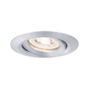 Oprawa do wbudowania NOVA COIN LED Mini wychylna 4W 310lm 65mm 2700K IP23 230V aluminium mat