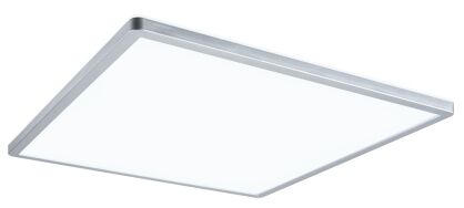 Plafoniera ATRIA SHINE LED Backlight DIM 22W 2200lm 420x420mm 4000K 230V chrom matowy / tworzywo sztuczne