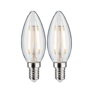 LED Fil 2szt świece 250lm E14 2700K Prze 2W 230V