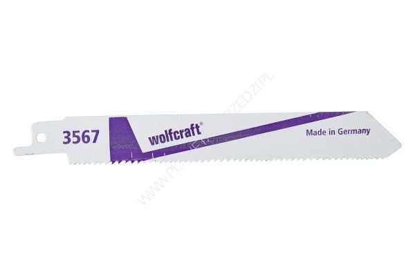 2 brzeszczoty szablaste Wolfcraft - 150 mm/ drewno / aluminium