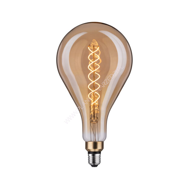 LED BigDrop fil 400lm E27 1800K ści gold 7W podwójna spirala 230V