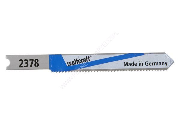 2 brzeszczoty Wolfcraft - uchwyt U, blachy, metale nieżelazne, Inox