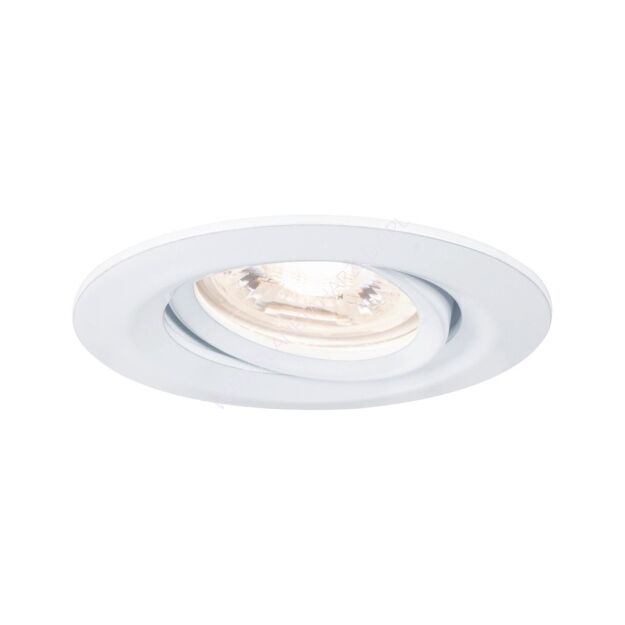 Oprawa do wbudowania NOVA COIN LED Mini wychylna 4W 310lm 65mm 2700K IP23 230V biały mat