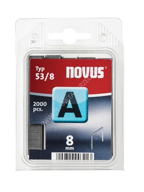 Zszywki typ A 53/8 NOVUS [2000 szt]