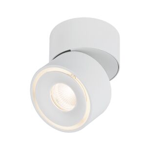 Oprawa sufitowa SPIRCLE LED 8W 550lm 36st. 3000K 230V biały mat/ aluminium