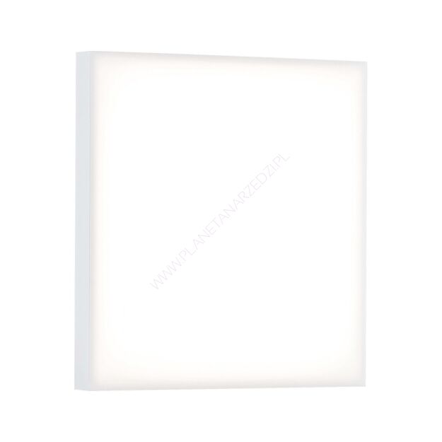 Plafoniera VELORA LED DIM 12W 1200lm 225x225mm 3000K 230V  biały mat / metal