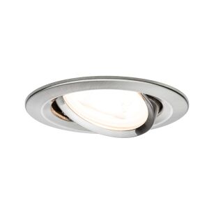 Oprawa do wbudowania NOVA LED wychylna GU10 6.5W 460lm 84mm 2700K IP23 230V aluminium