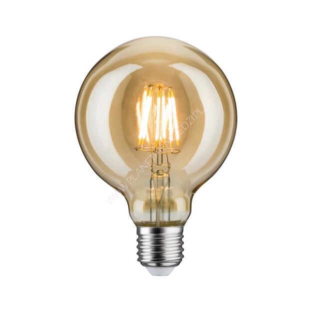 Źródło światła LED Vintage Globe 95 6W E27 230V Złoty ściemniany 1700K