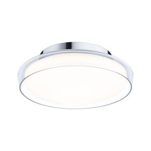 Plafoniera LUENA LED 11.5W 600lm okragła 250mm 3000K IP44 230V szkło chrom / metal