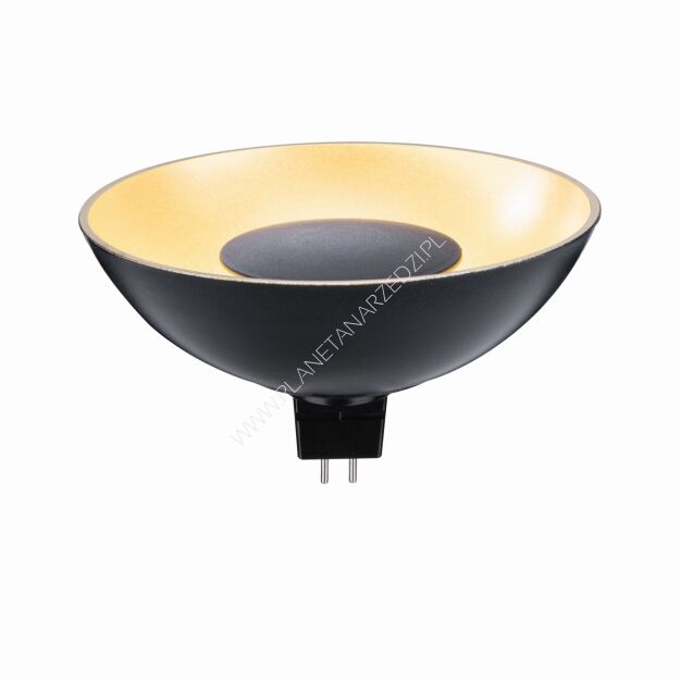 LED GU5,3 12V 4,9W Czarny/Złoty 3000K