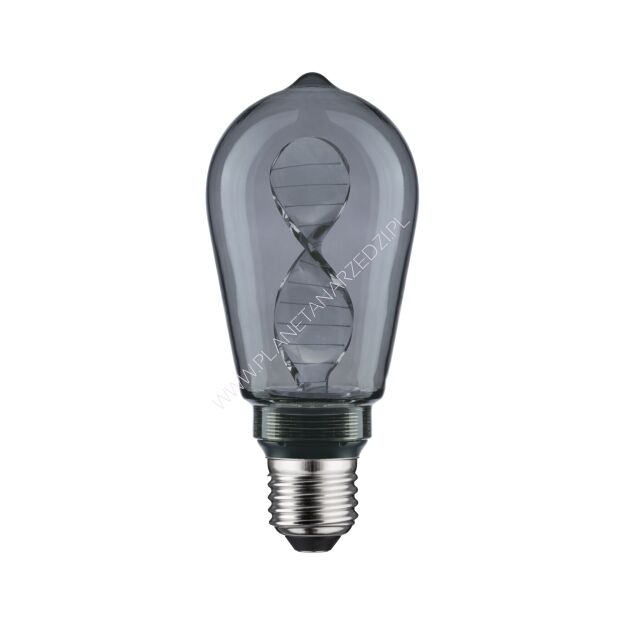 Źródło światła LED ST64 Inner Glow Helix 90lm E27 dymiony 1800K