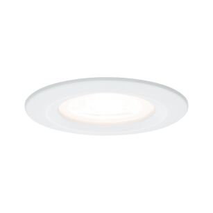 Oprawa do wbudowania NOVA LED stała GU10 6.5W 460lm 78mm 2700K IP44 230V biały mat