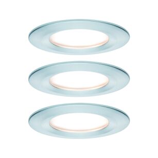 Oprawa do wbudowania NOVA COIN LED stała 3x6W 470lm 78mm 2700K IP44 230V aluminium