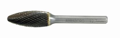 Frez do metalu ABRABORO Typ H, 8,0 x 64/19 - łukowy TCT