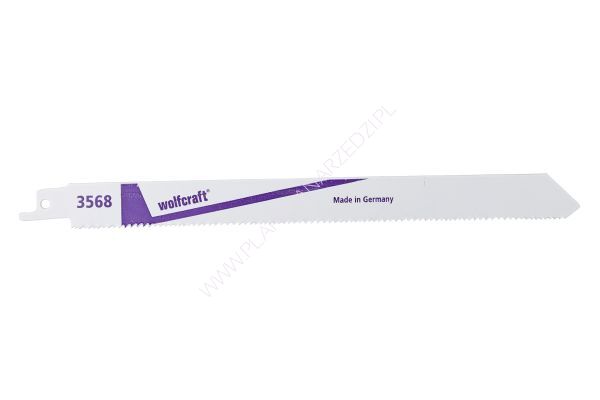 2 brzeszczoty szablaste Wolfcraft - 230 mm/ drewno / żeliwo