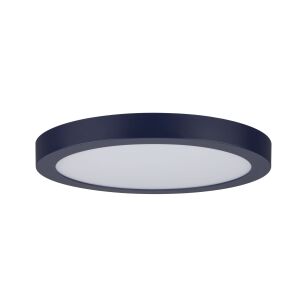 Plafoniera ABIA LED 22W 2200lm okragła 300mm 2700K IP20 230V niebieska północ / tworzywo sztuczne