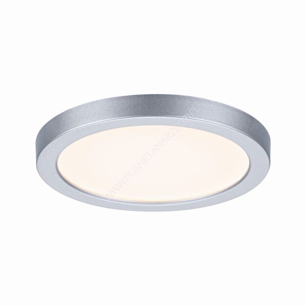 Plafoniera VariFit AREO LED 6.5W 550lm 3000K okrągla 118mm IP44 230V chrom matowy / tworzywo sztuczne