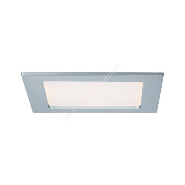 Panel kwadratowy LED 1x12W 2700K 230V 165x165mm Chrom Mat/Tworzywo sztuczne